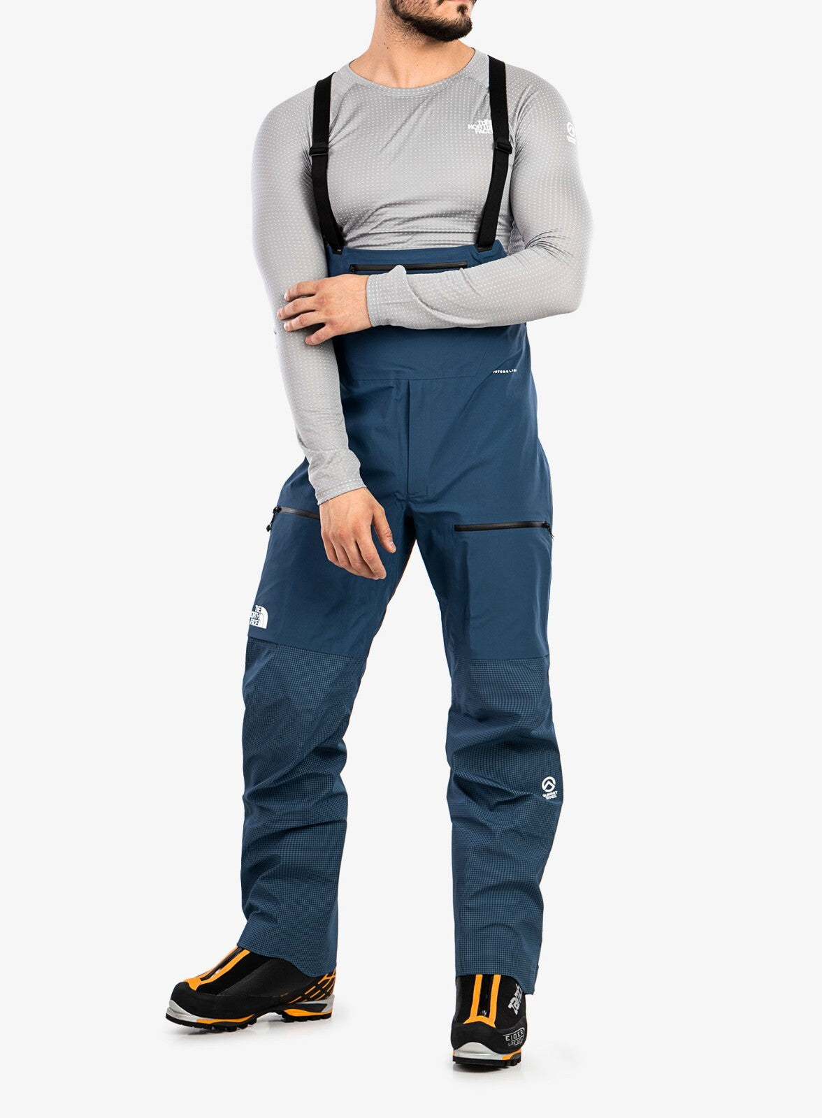 The North Face Men's Summit L5 Futurelight Full Zip Bib Pant / Blue / RRP £585