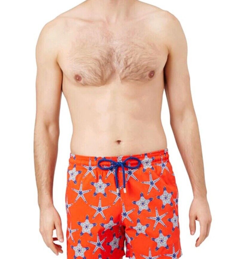 Vilebrequin Swim Shorts / Men’s / Moorise / Orange / RRP £215