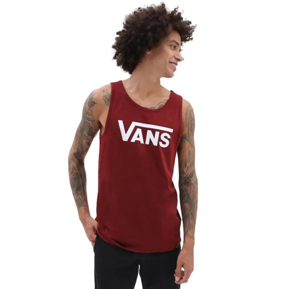 Vans Mens Classic Tank / Red / RRP £24