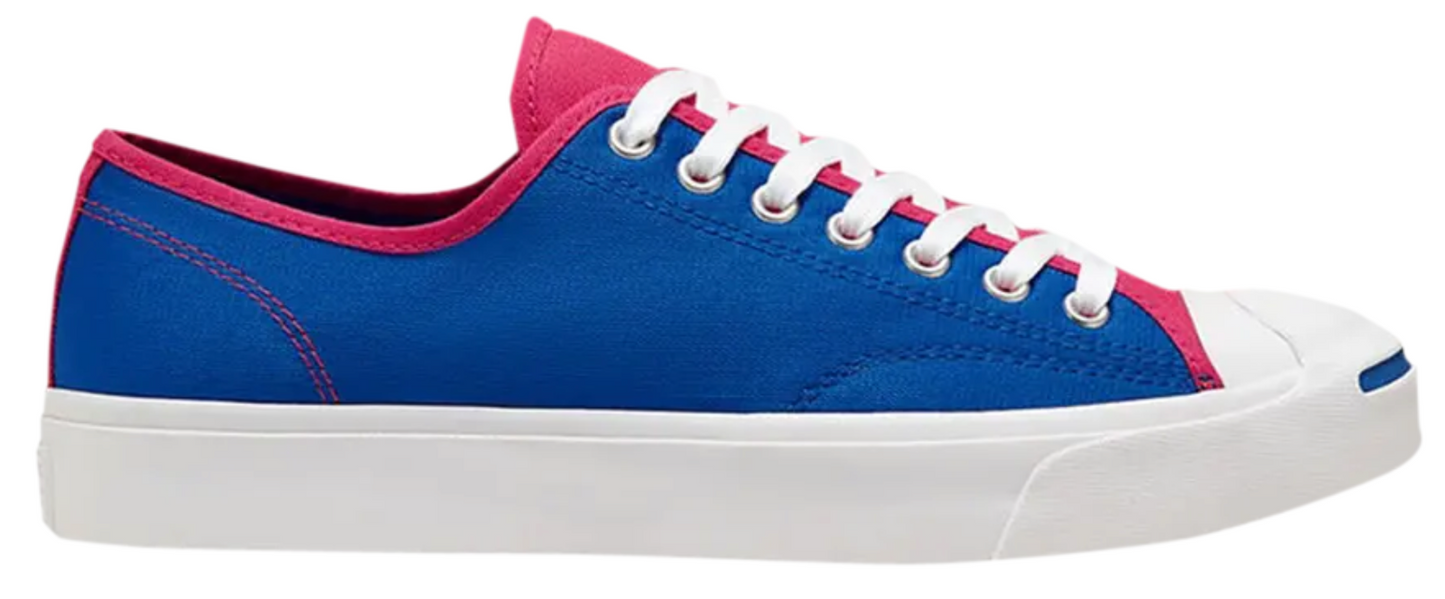 Converse Unisex Jack Purcell Low Trainers / Royal Blue, Cerise, Green / RRP £65