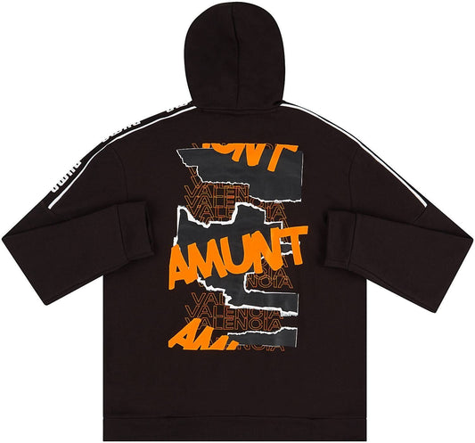 Puma Mens 2020-21 Valencia Puma Ftblculture Hooded Top / Black / RRP £54.99
