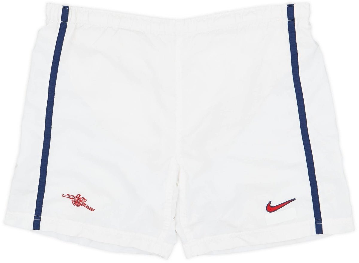 Nike Kids 1998-00 Arsenal Home Shorts / White / RRP £19.99
