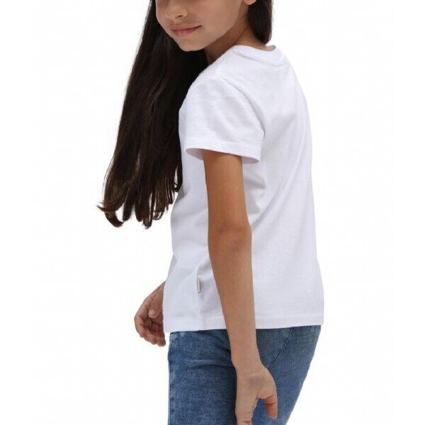 Vans T Shirt Leopard Flying V Kids White / RRP £18