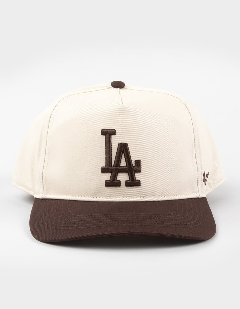 47 Brand LA Dodgers 2-Tone Adjustable Cap / Natural Brown / RRP £30