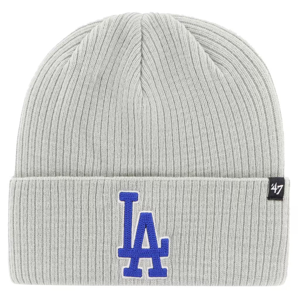 47 Brand Women’s Los Angeles Dodgers Koda Cuff Knit Hat / Grey / RRP £26