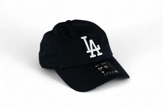 Nike LA Dodgers MLB Relaxed Club Cap / Black White / RRP £22