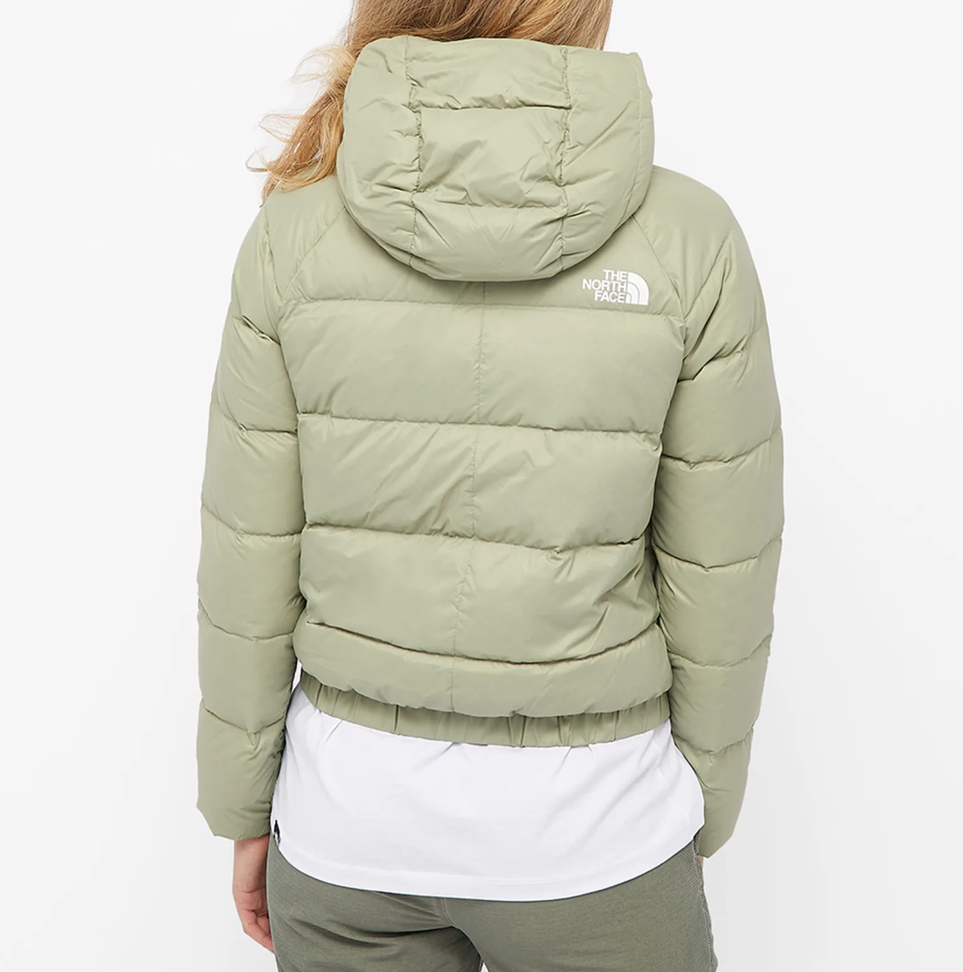 The North Face Women's Hyalite Down Hoodie Jacket / BNWT / Tea Green / RRP £200