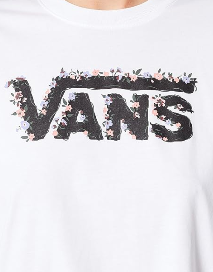 Vans Rose Garden Boxy / White / Women / RRP £25