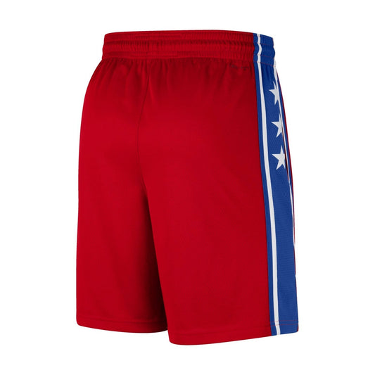Nike Men's Philadelphia 76ers Basketball Shorts / Red Blue / RRP £70