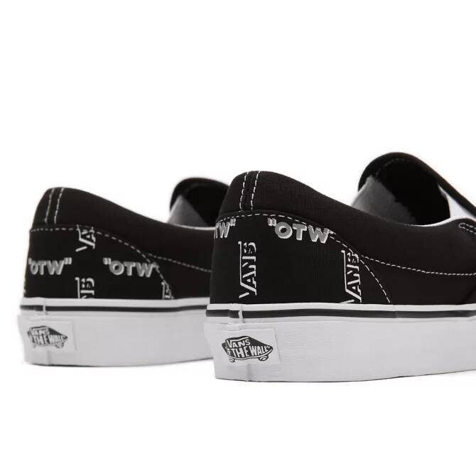 Vans Slip-On Trainers / Black Logo / RRP £57
