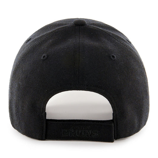 47 Brand Adult Boston Bruins Tonal MVP Cap / Black Black / RRP £28