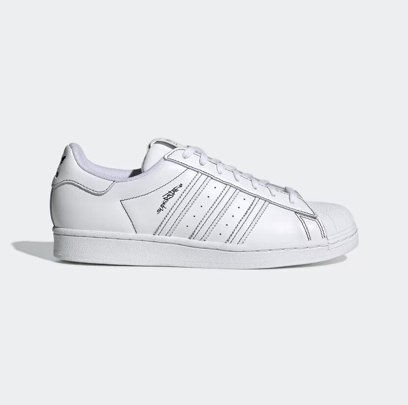 Adidas Mens Superstar Sneakerella Trainers / White Black / RRP £80