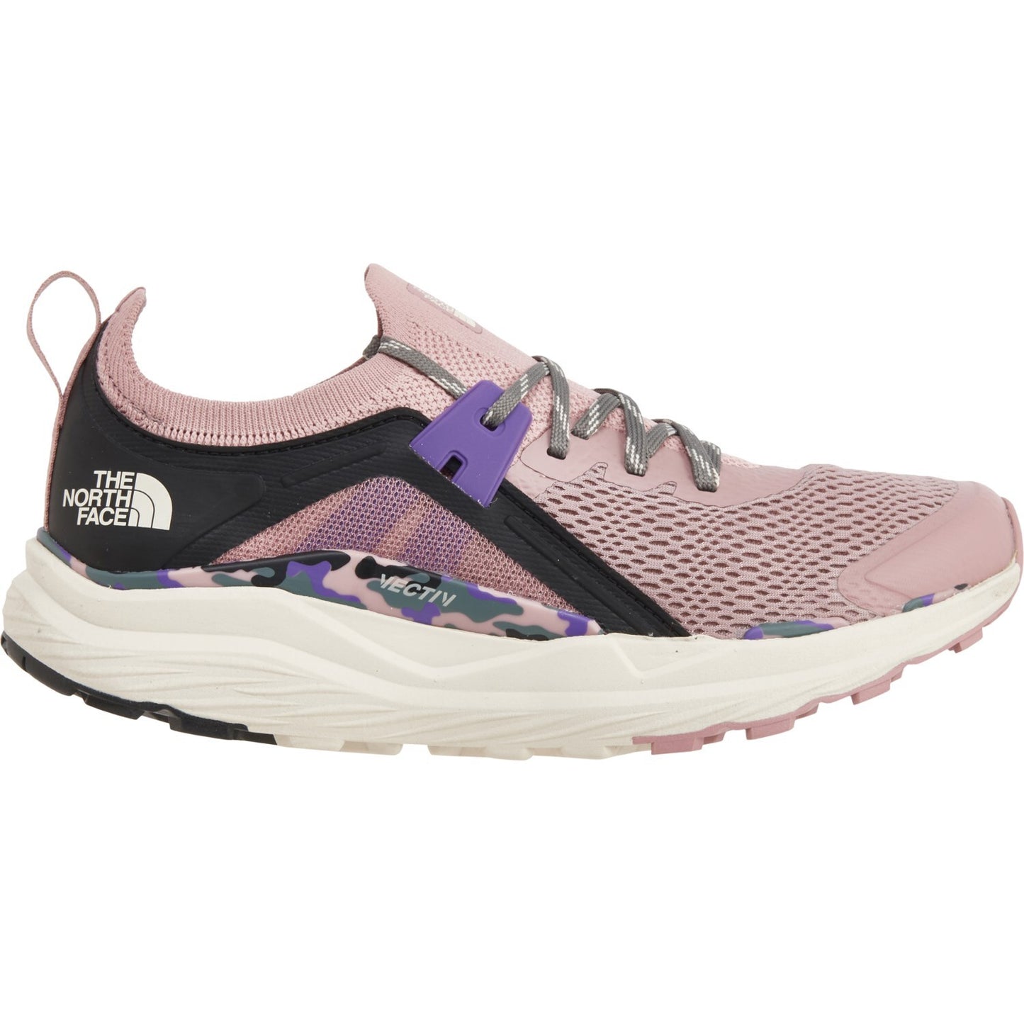 The North Face Women’s VECTIV HYPNUM EP Shoes-Woodrose/Peak Purple, Hiking Wear