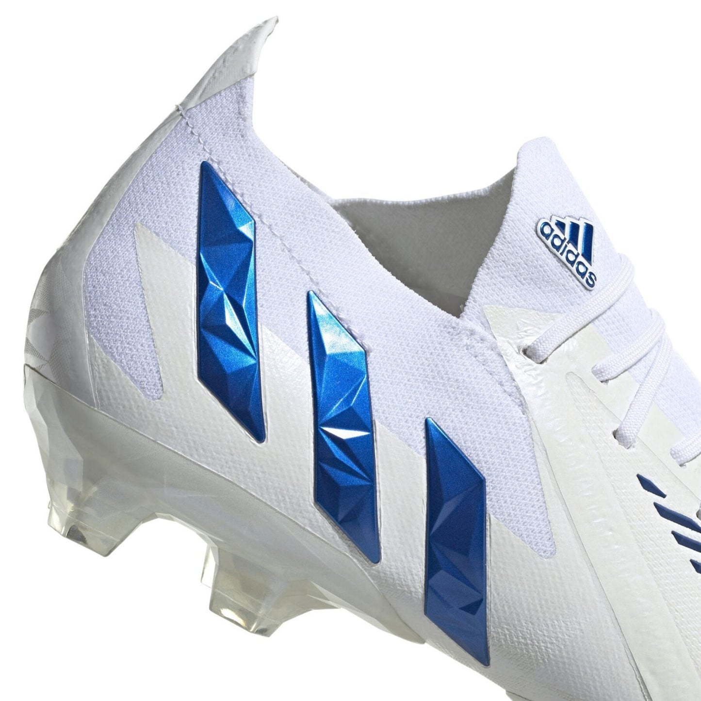 Adidas Unisex Predator Edge.1 Low AG Football Boots / White Blue / RRP £180