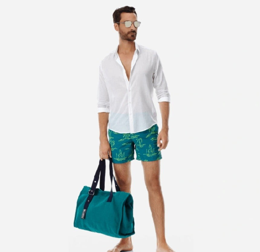 Vilebrequin Swim Shorts / Men’s / Mistral / Pineda Green / RRP £465