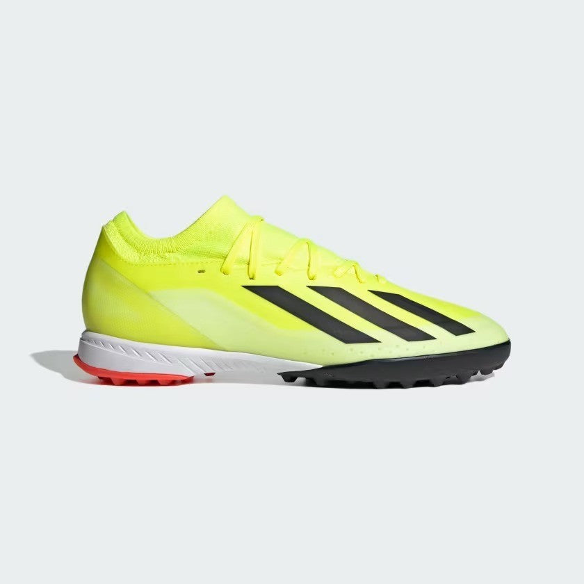 Adidas Mens X CRAZYFAST LEAGUE TF Football Boots / BNIB / Yellow / RRP £90