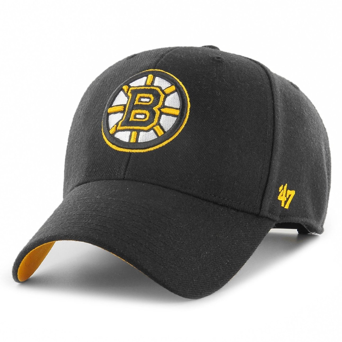47 Brand Boston Bruins MVP Cap / Black Yellow / RRP £32