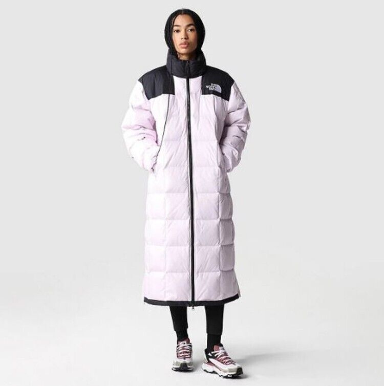 The North Face Womens Pink Lhotse Duster Long Puffer Coat / RRP £425