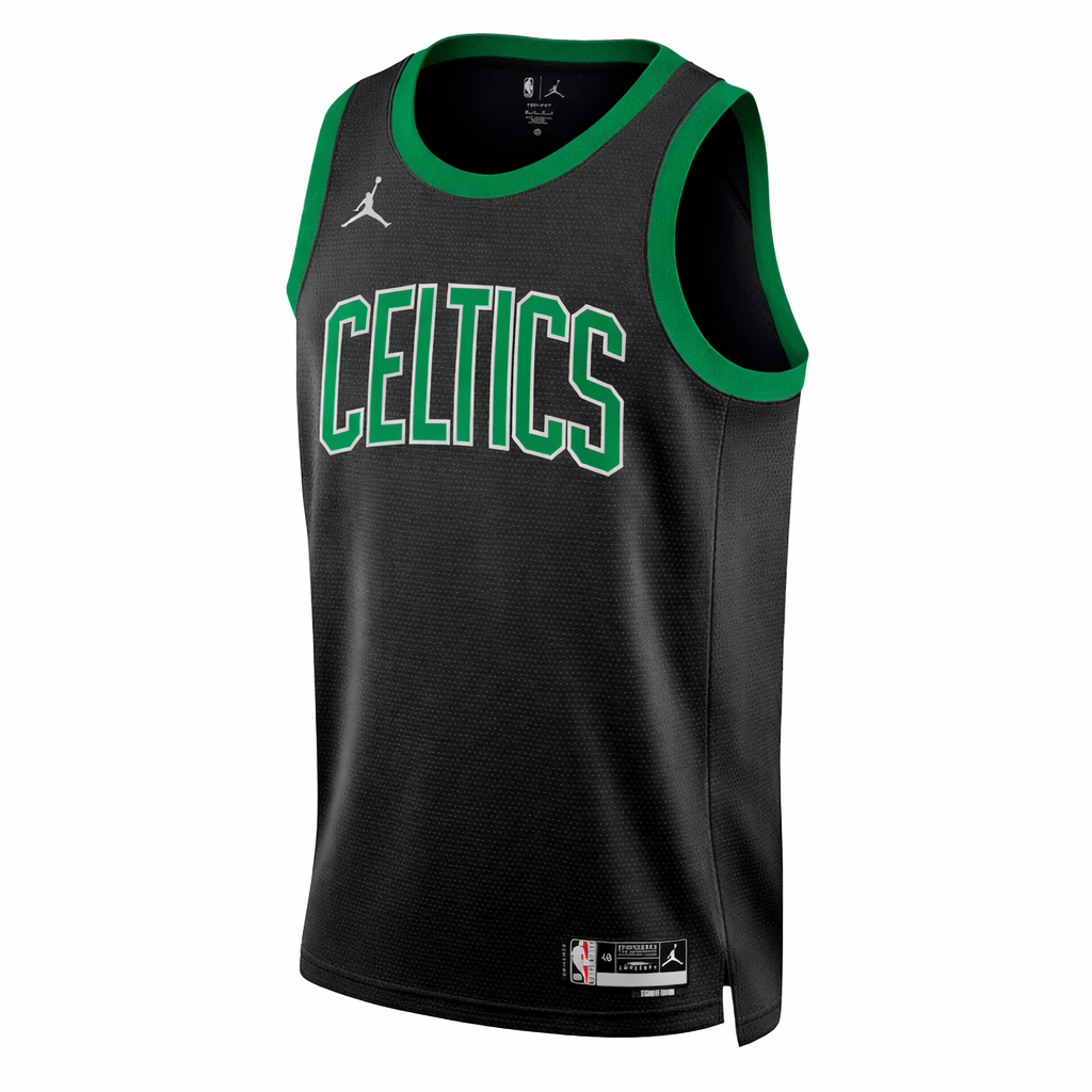 Nike Mens Boston Celtics Basketball Vest Jersey / Blank / Black / RRP £90