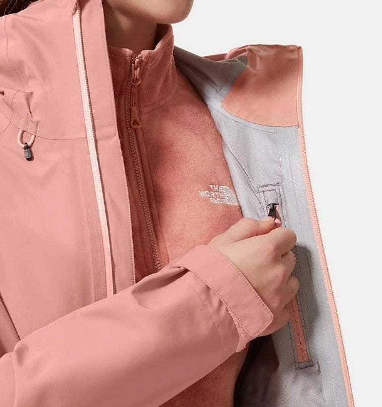 The North Face Womens Dryzzle Futureligh Parka / Rose Dawn / RRP £260