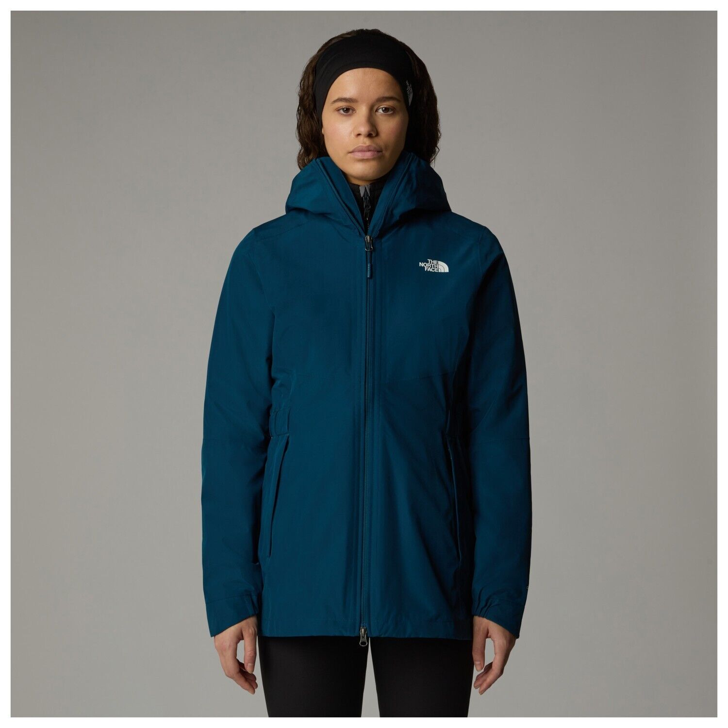 The North Face Womens Hikesteller Parka Rain Jacket / Urban Navy / RRP £155
