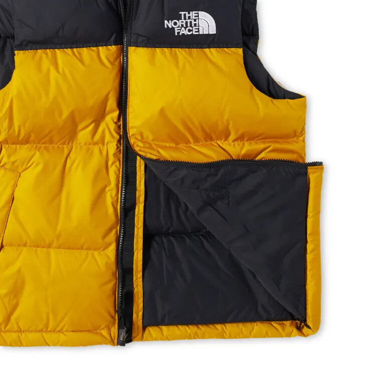 The North Face Men’s 1996 Retro Nuptse Vest- Arrowwood Yellow, Modern Comfort