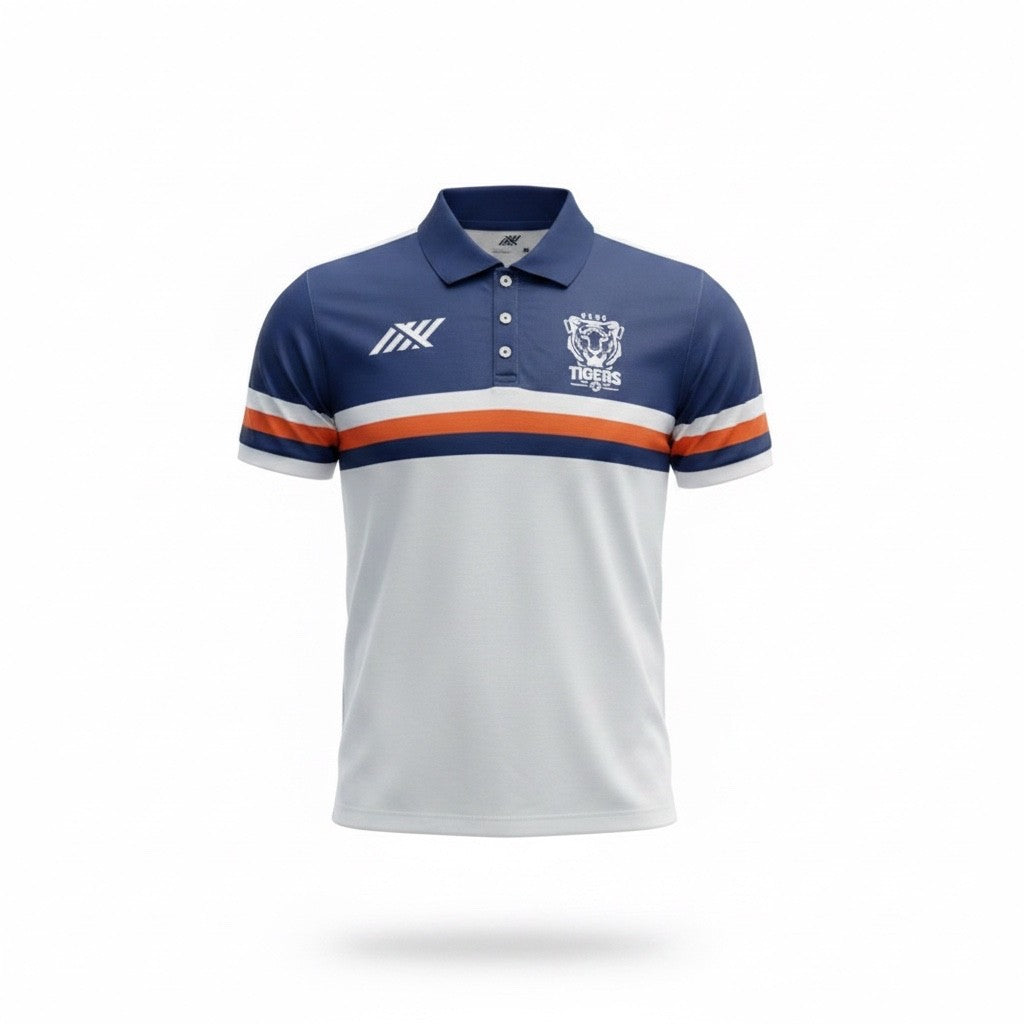 India 2021-22 Six5six Cricket Polo Shirt / Navy / RRP £30