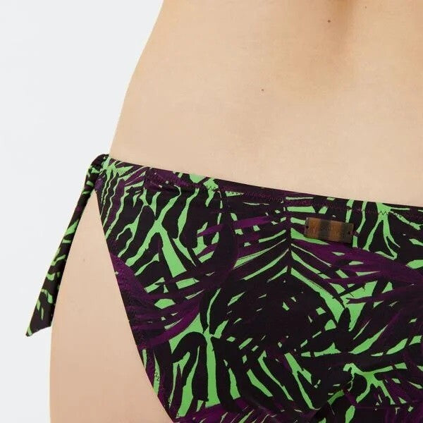 Vilebrequin Womens Bikini Bottom / Flamme / Black Green / RRP £100
