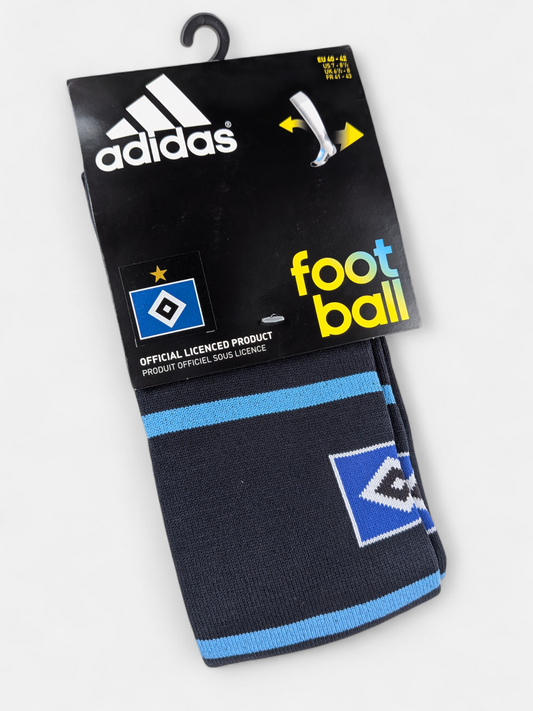 Adidas Kids 2013-14 Hamburg Away Football Socks / BNWT / Blue / RRP £15