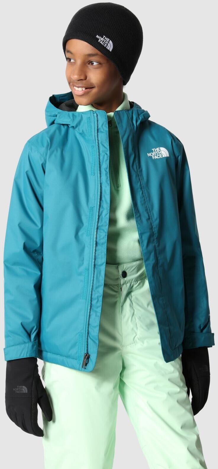 The North Face Kids Snowquest Insulated Jacket / Harbour Blue / RRP £155