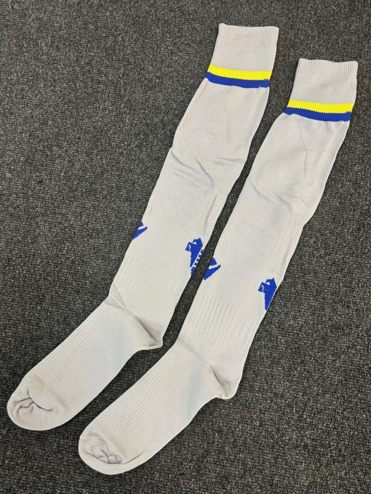 Macron Men's Hellas Verona Third Football Socks / 20-21 / Grey / RRP £15