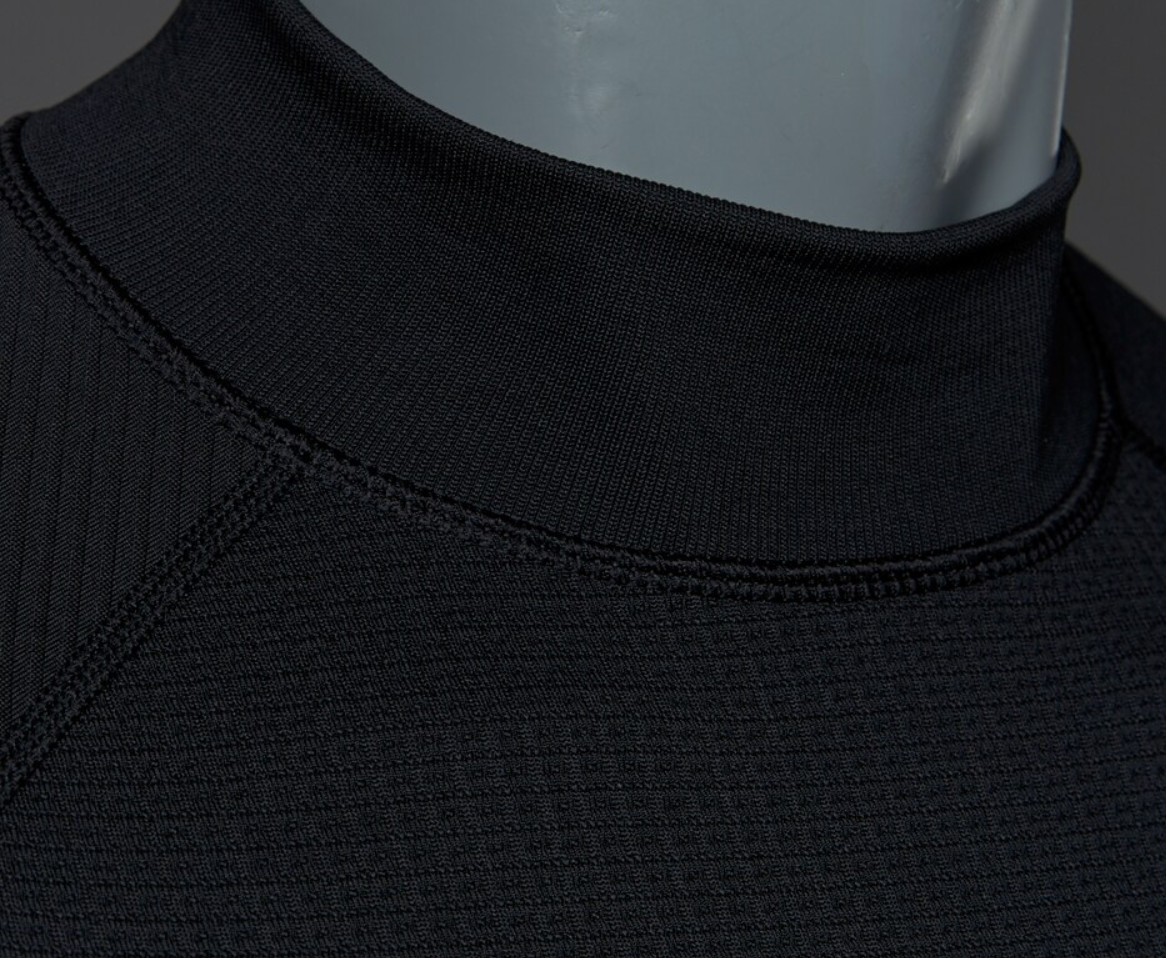 Adidas Techfit ClimaHeat Long Sleeve Mock Base Layer / BNWT / Black / RRP £60