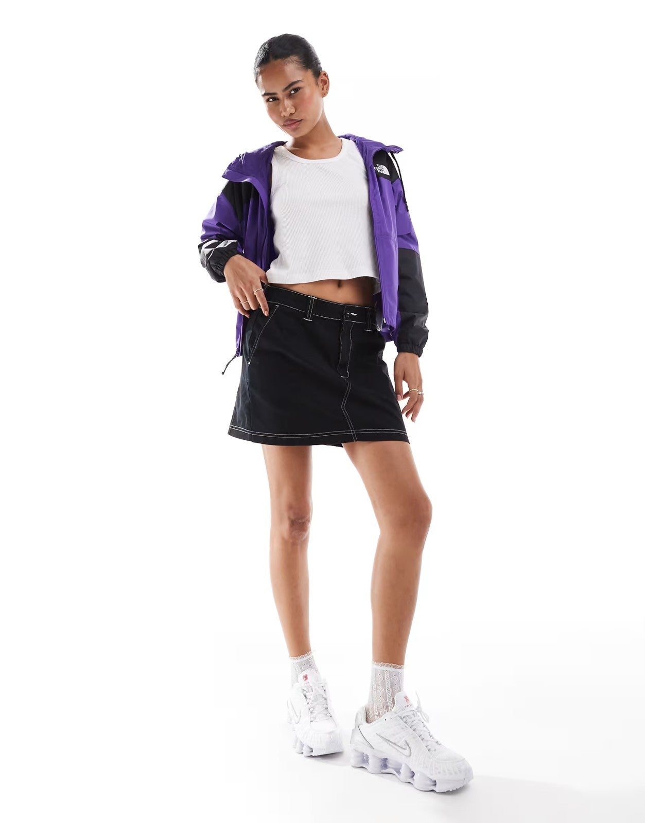 The North Face Womens Sheru Jacket / Peak Purple / RRP £90