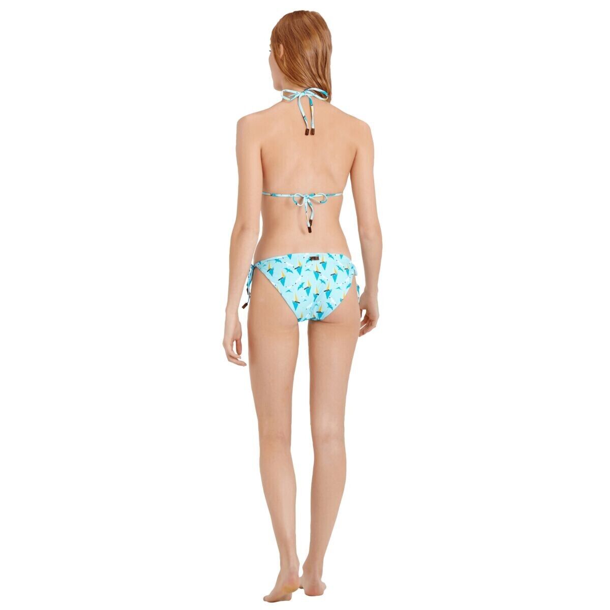 Vilebrequin Womens Bikini Bottom / Flore / Teal Blue / RRP £100