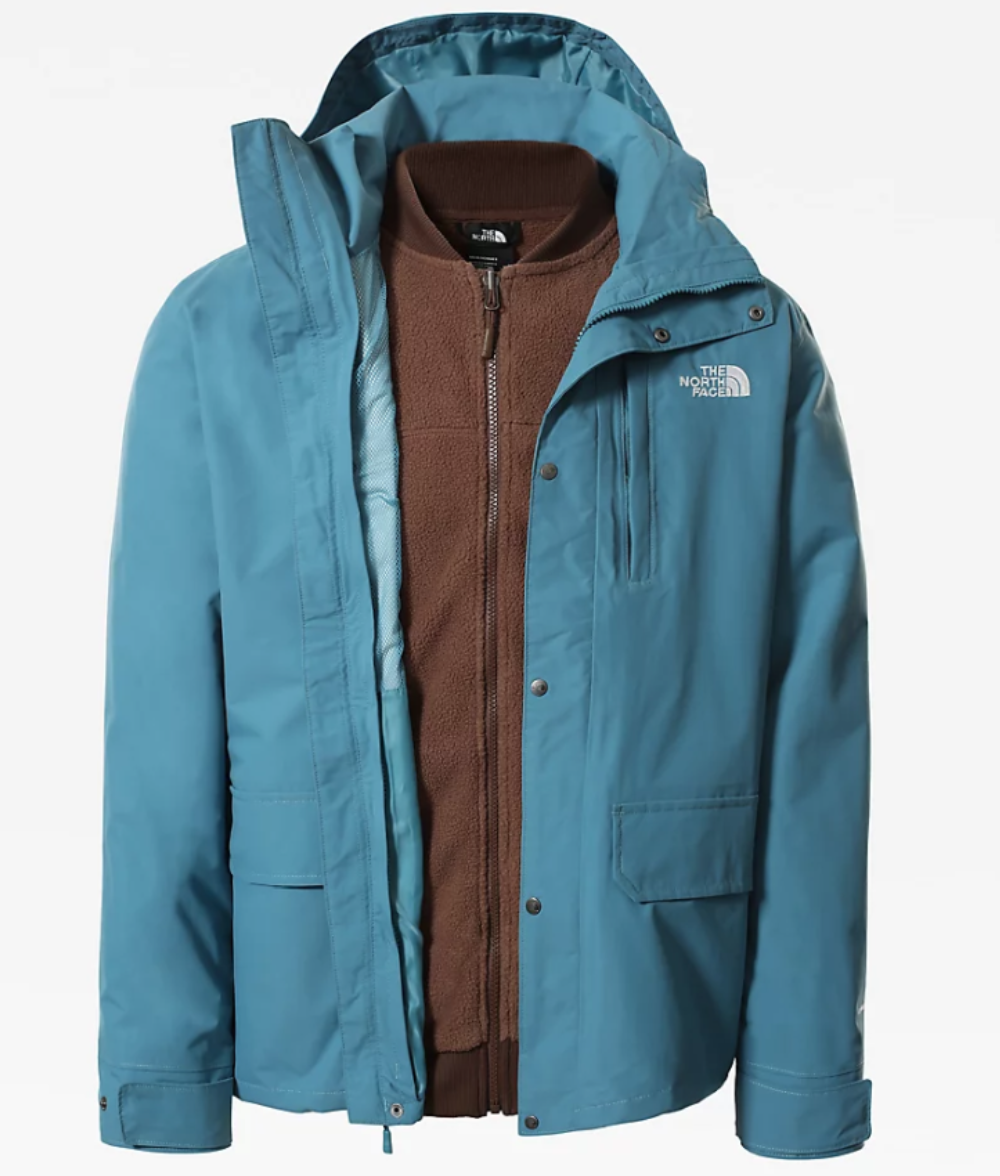The North Face Mens Pinecroft Triclimate 3 in 1 Jacket / BNWT / Storm Blue