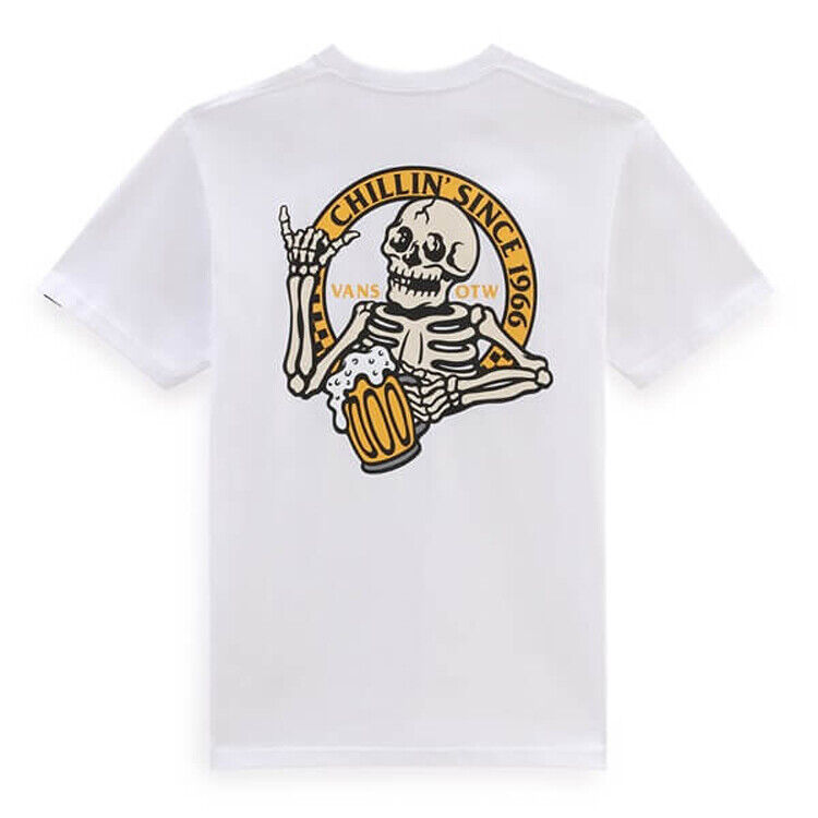 Vans Mens Chillin Since 66 Logo T-Shirt / White / RRP £32