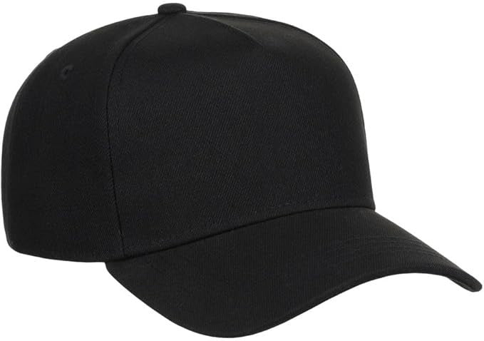 Lids Blank Black Snapback Cap / RRP £20