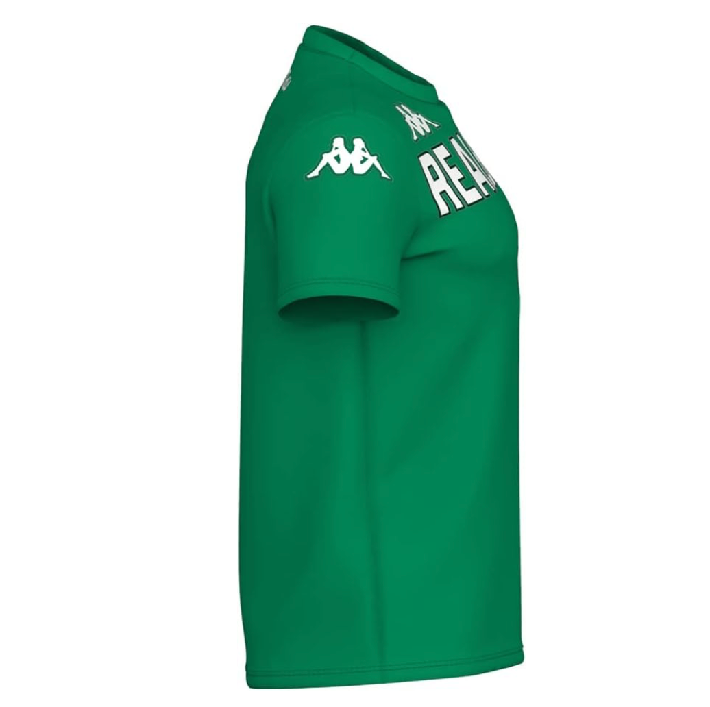Kappa Real Betis Mens Chest Logo Fan T-Shirt / Green / RRP £20