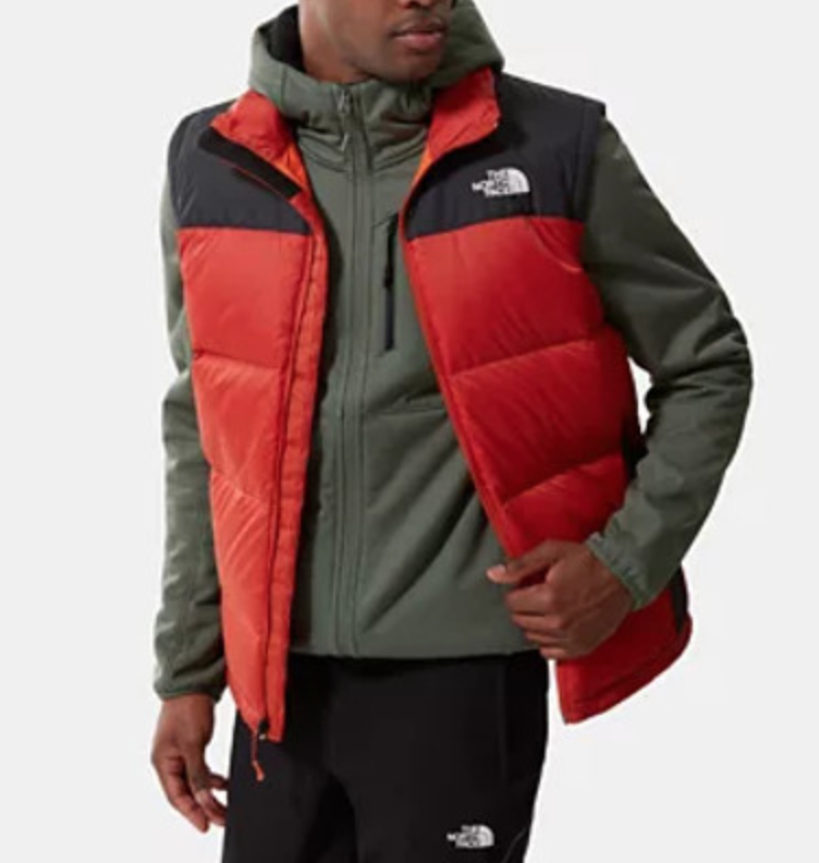 The North Face Mens Diablo Vest / BNWT / Burnt Ochre / RRP £200