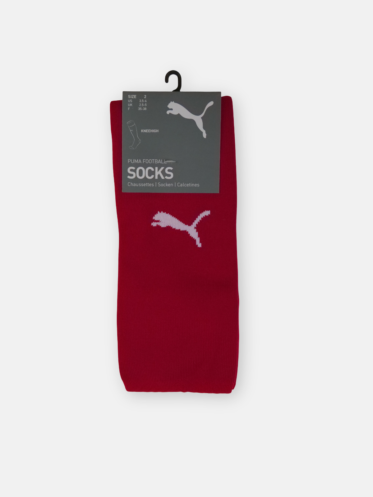 Puma Kids 2020-21 Czech Republic Home Football Socks / Red / RRP £12.99