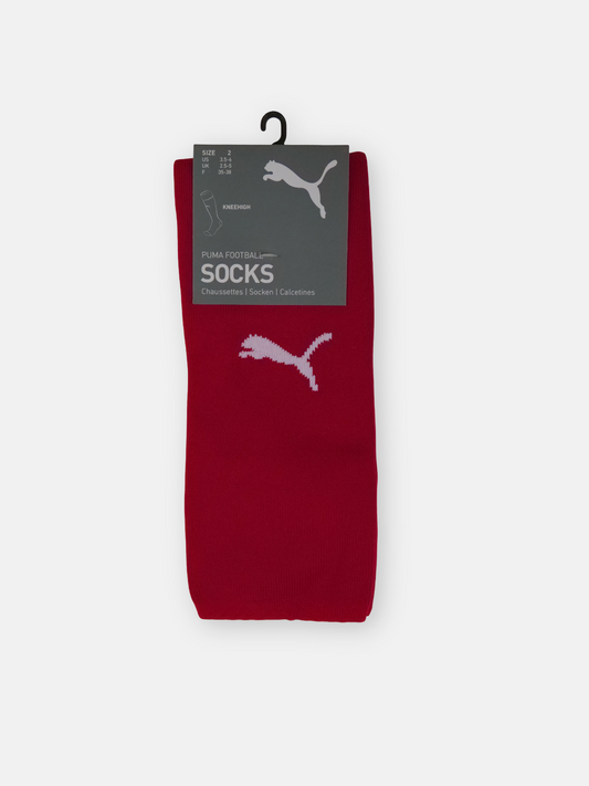 Puma Kids 2020-21 Czech Republic Home Football Socks / Red / RRP £12.99