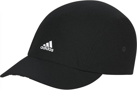 Adidas 4 Panel Heat Ready Running Cap / Black White / RRP £24