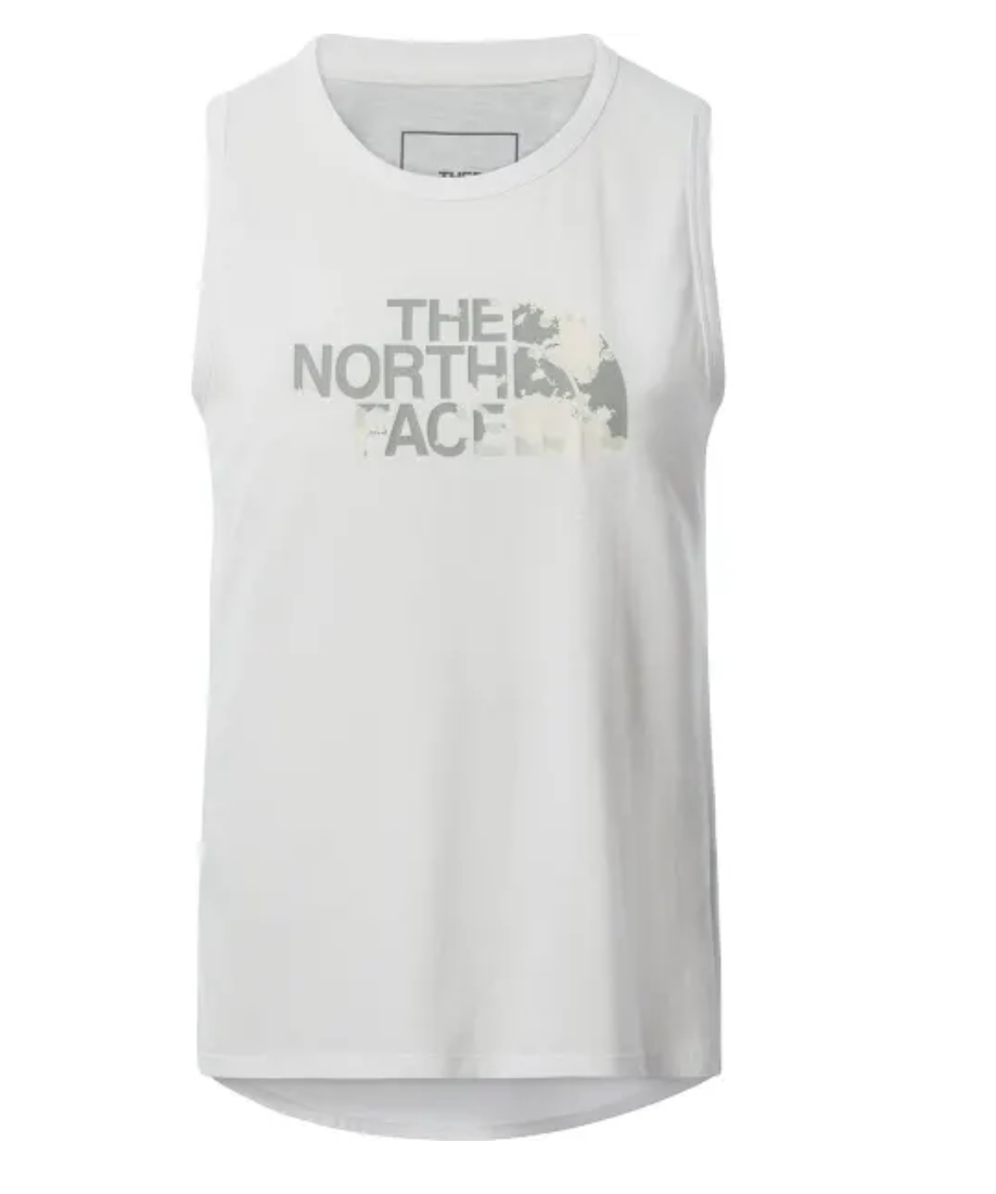 The North Face Womens Foundation Graphic Tank / BNWT / TNF White / RRP £27