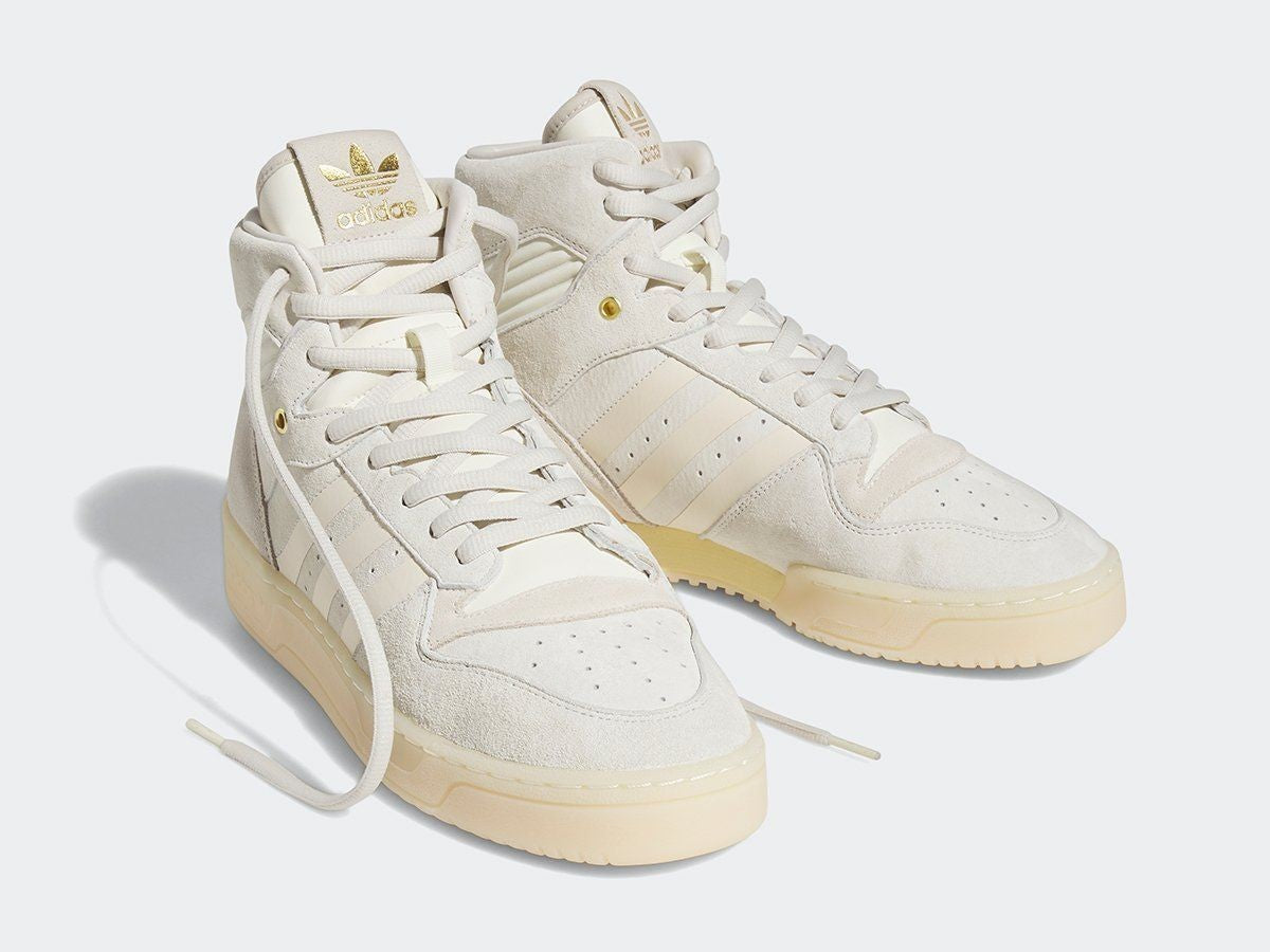 Adidas Mens RIVALRY HI Trainers / Off White / BNIB / RRP £95