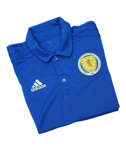 Scotland 2018-19 Player Issue Polo T-Shirt / Mens / RRP £34.99