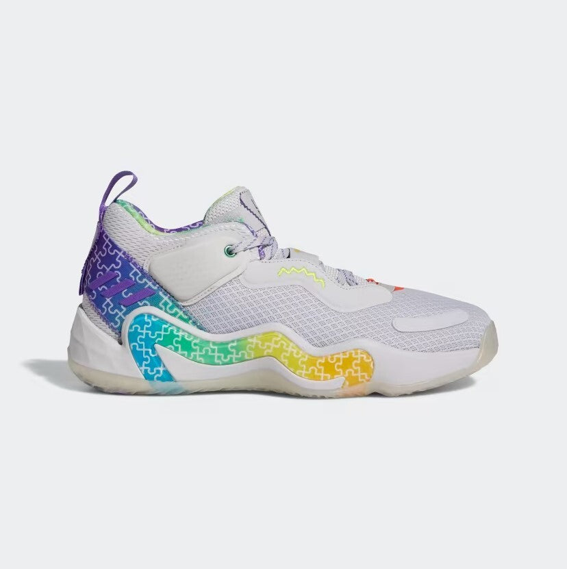 Adidas Unisex D.O.N Issue 3 GCA Basketball Shoes / Grey Multi / RRP £100