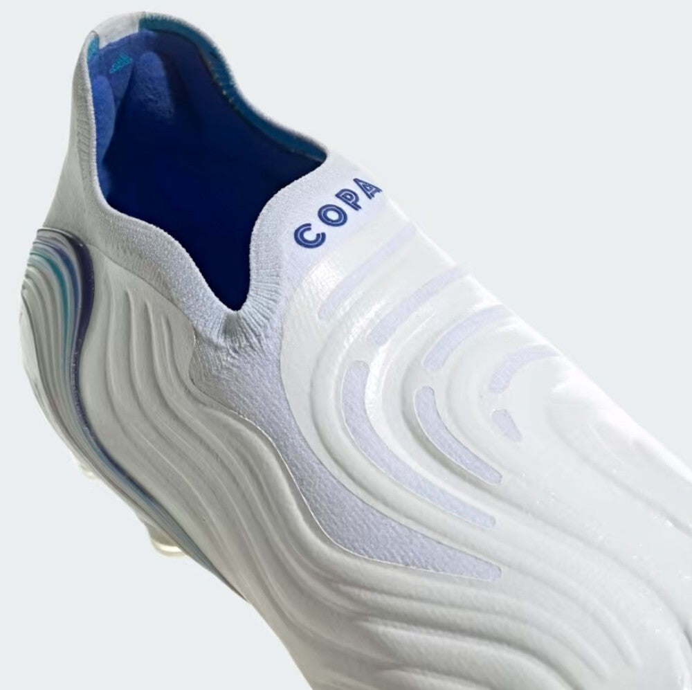 Adidas Copa Sense+ FG Football Boots / White Blue / RRP £230