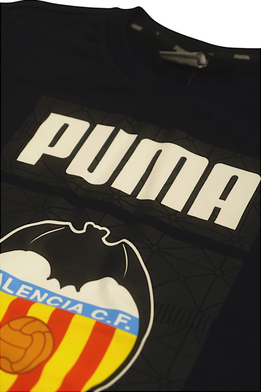 Puma 2020-21 Valencia Core Graphic Sweat Top / Mens / Black / RRP £45