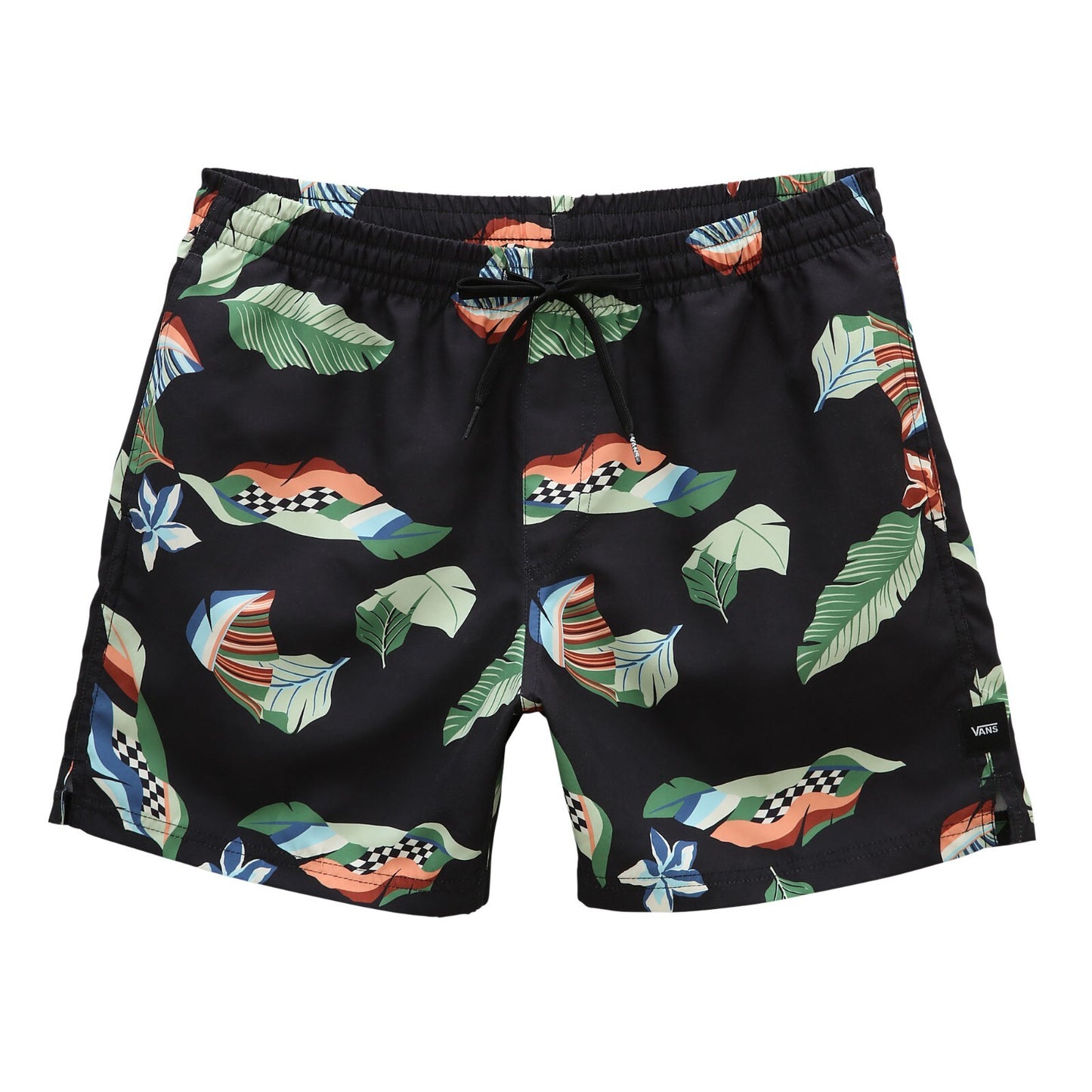 Vans Mens Volley Boardshorts / Black Floral / RRP £45