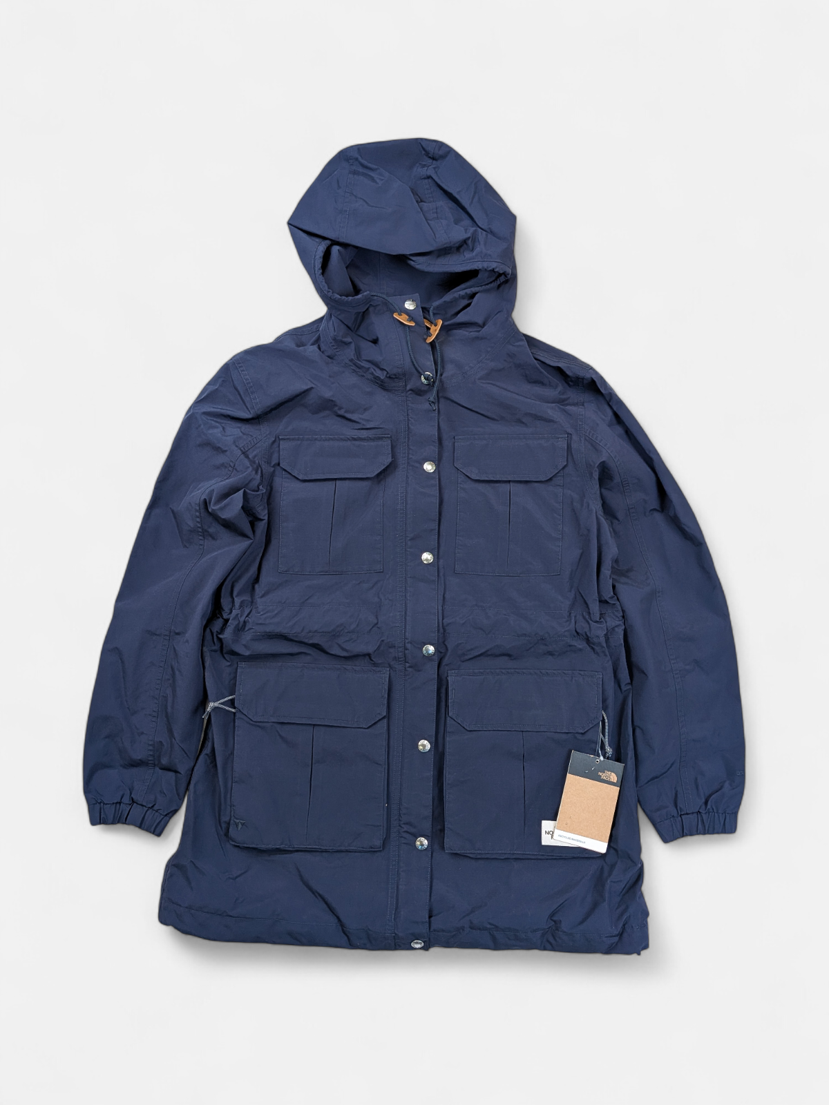 The North Face Womens Dryvent Long Parka / Navy / RRP £300